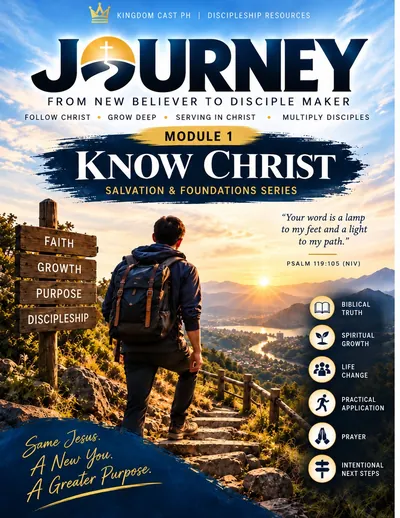 JOURNEY Module 1 cover artwork, titled Know Christ