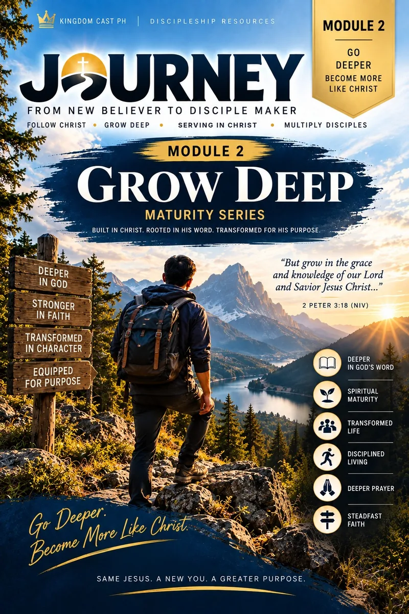 Module 2 · Grow Deep — KingdomFlow artwork